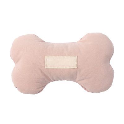 Fuzzyard Life Plush Bone Dog Toy - Soft Blush